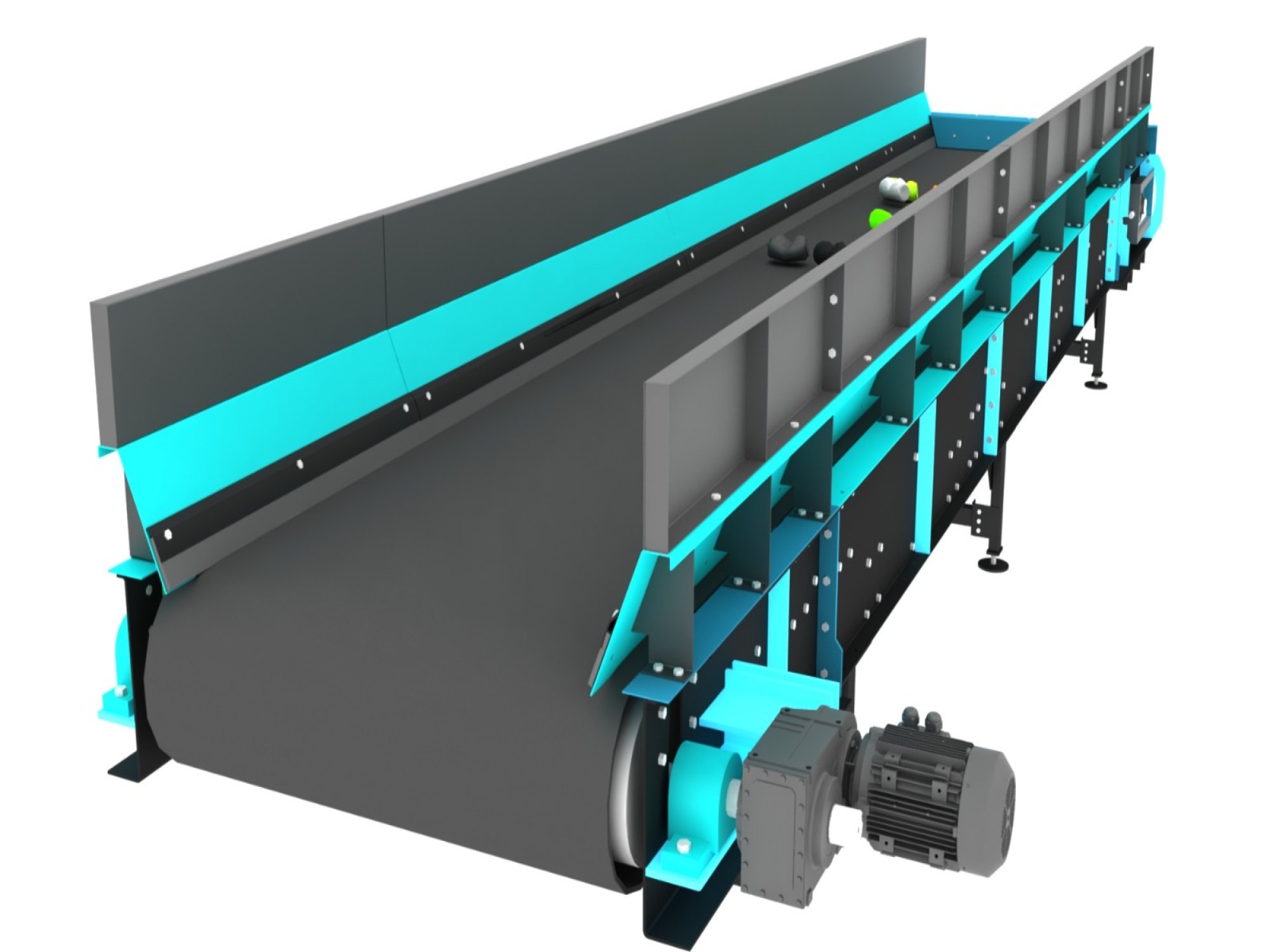 LASTİK BANTLI KONVEYOR